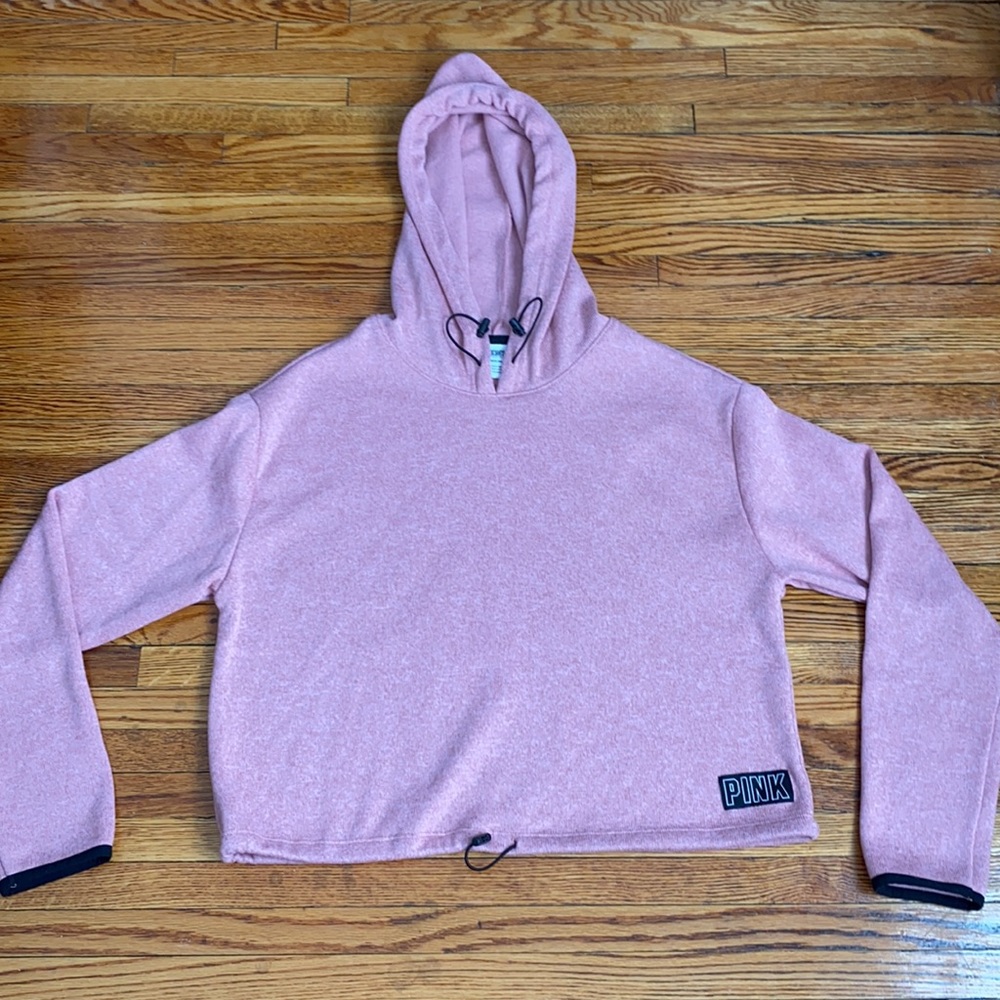 PINK Victoria Secret Crop Hoodie Sweater